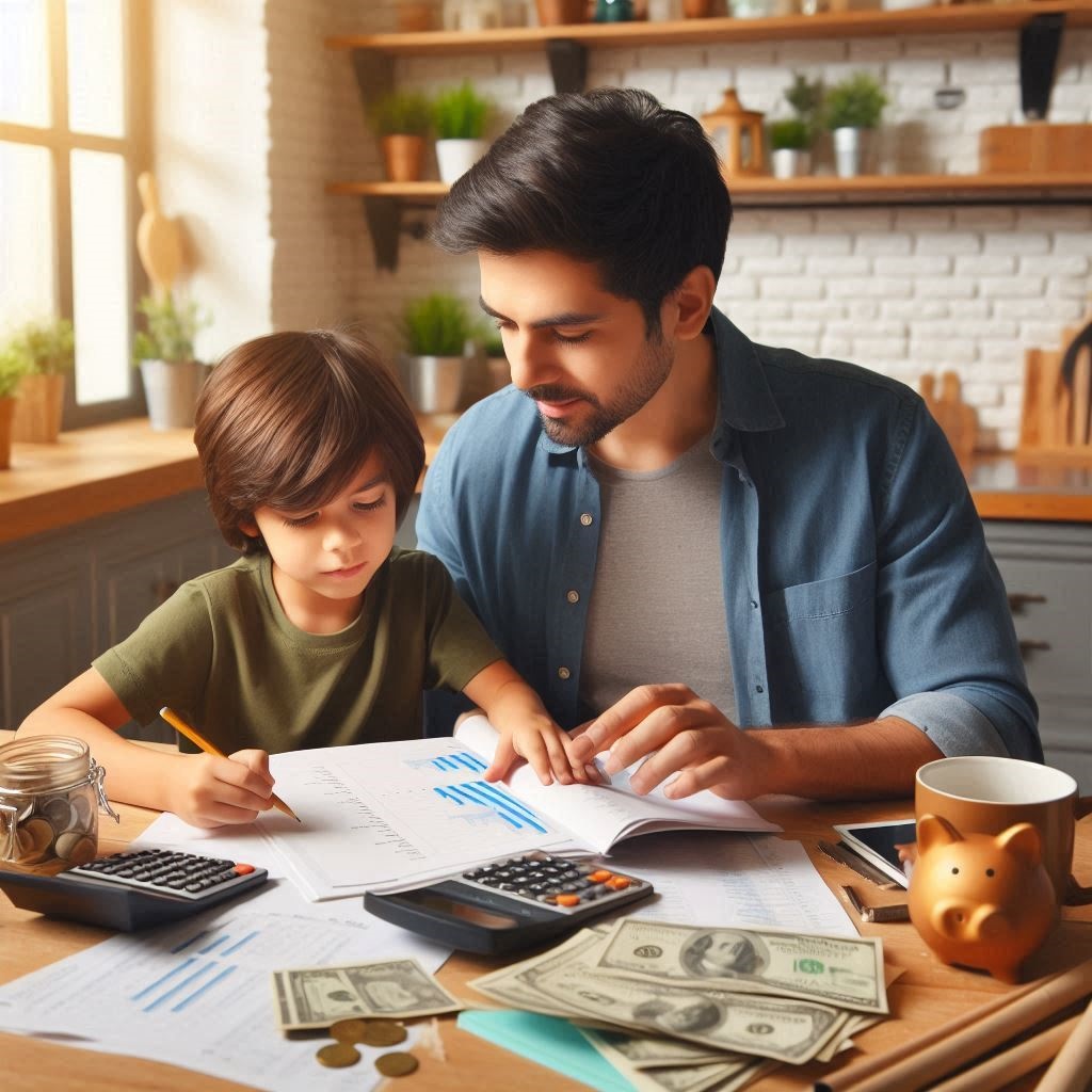 Parent-child engagement in financial education at home.